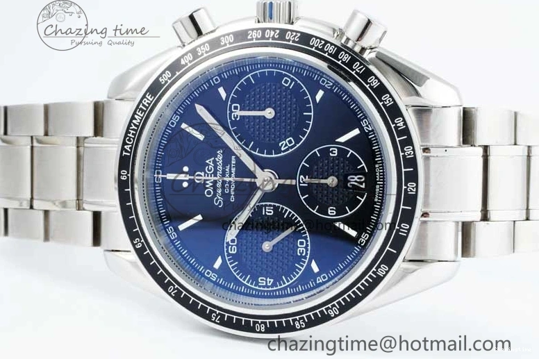 0414 Speedmaster Racing Master SS HKF Best Edition Black Dial on SS Bracelet A Versatile 7810